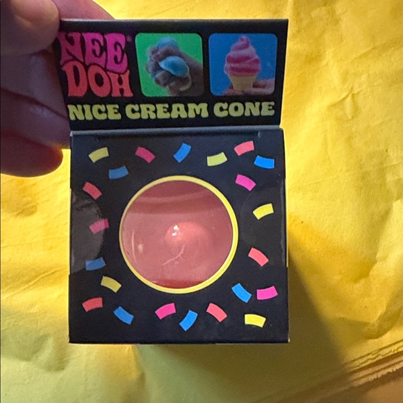 Nee Doh Nice Cream Cone Squishy Toy - Multicolor - Picture 2 of 5